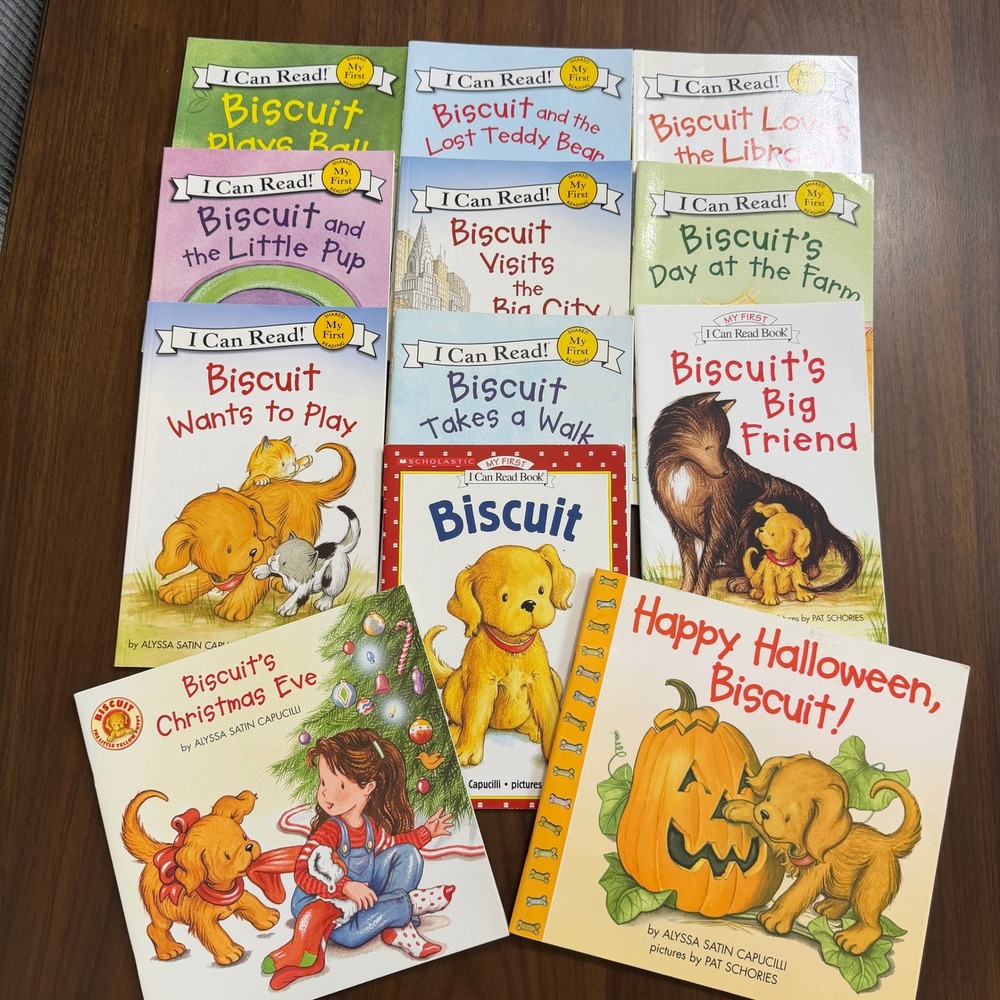 Lot 12 I Can Read ! Biscuit Books Christmas Halloween